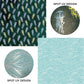 Desecraft Mermaid Tale 12 X 12 in Double Sided Paper Pad Pack Scrapbook Cardstock Decorative Paper - 48 Sheets