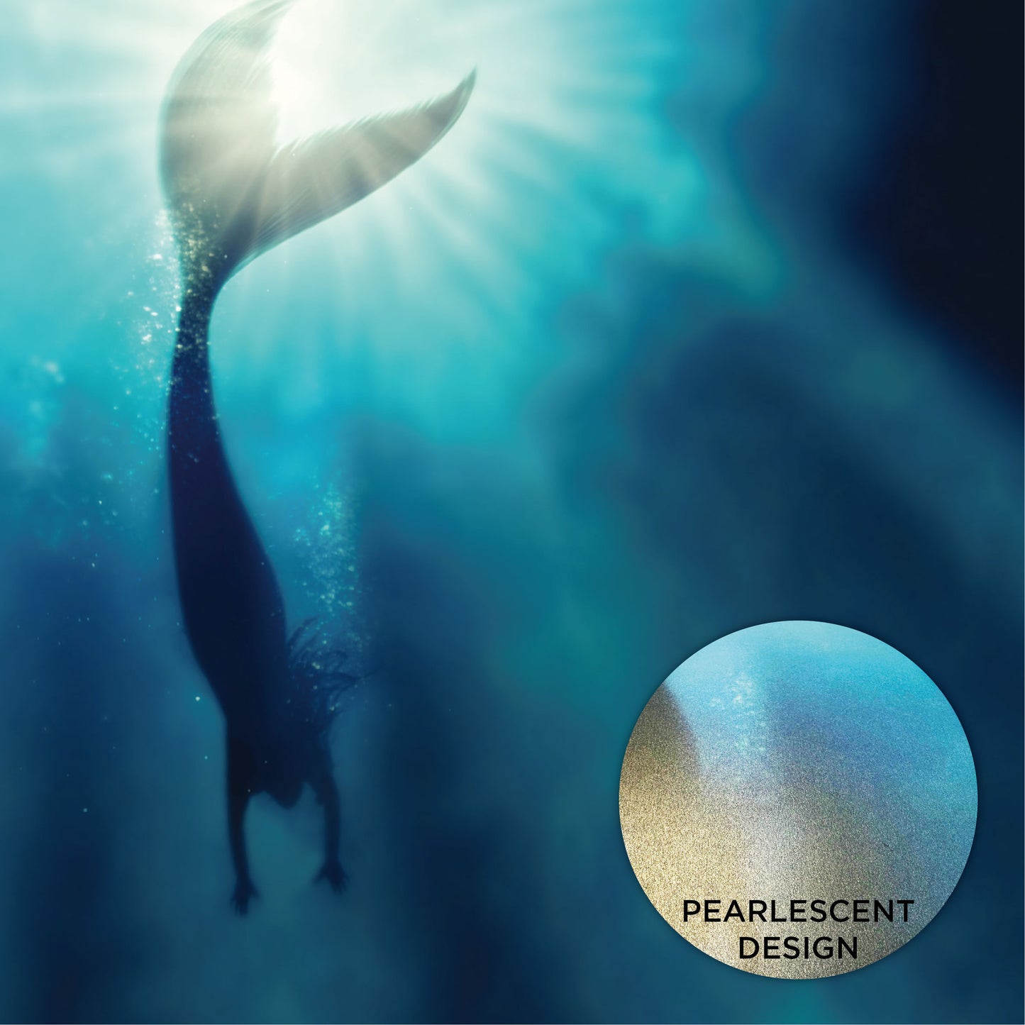 Desecraft Mermaid Tale 12 X 12 in Double Sided Paper Pad Pack Scrapbook Cardstock Decorative Paper - 48 Sheets